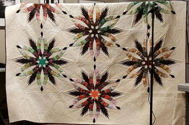 The awesome 2019 Serendipity Quilt was revealed